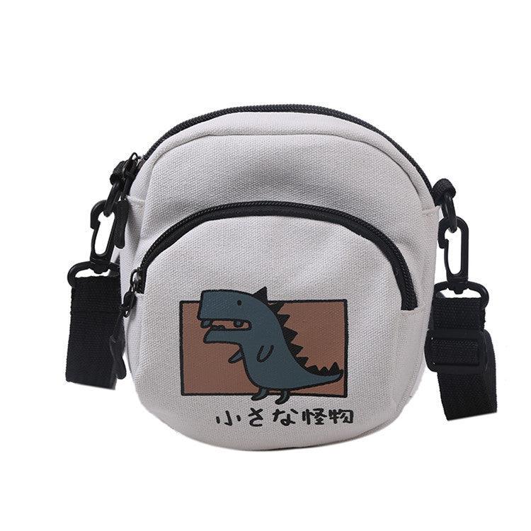 Love Cartoon Canvas Shoulder Bag Men And Women - melvincucci