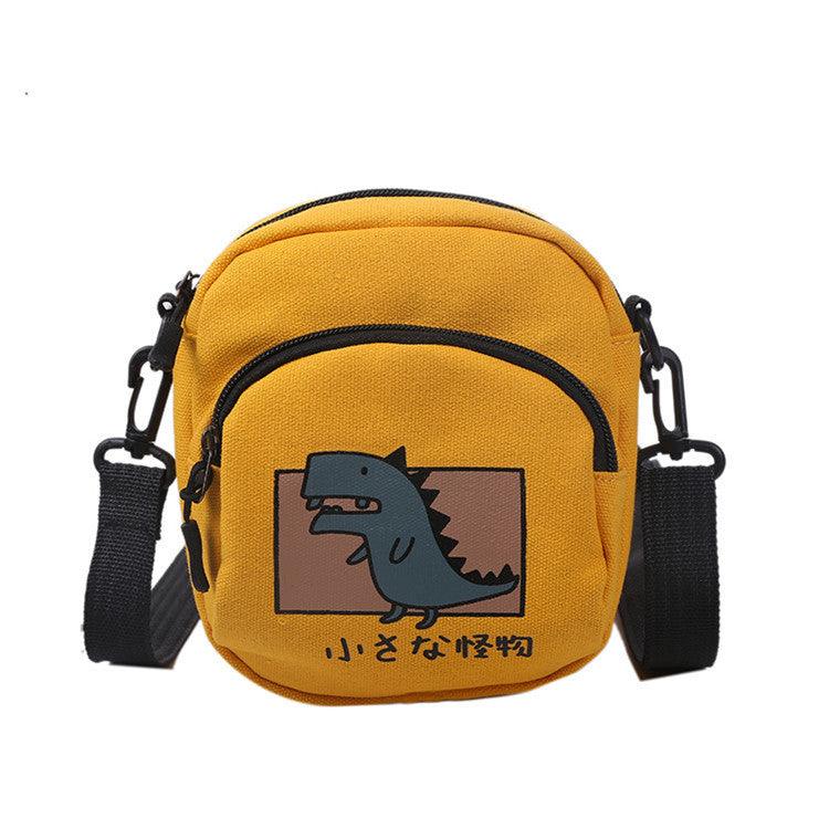 Love Cartoon Canvas Shoulder Bag Men And Women - melvincucci