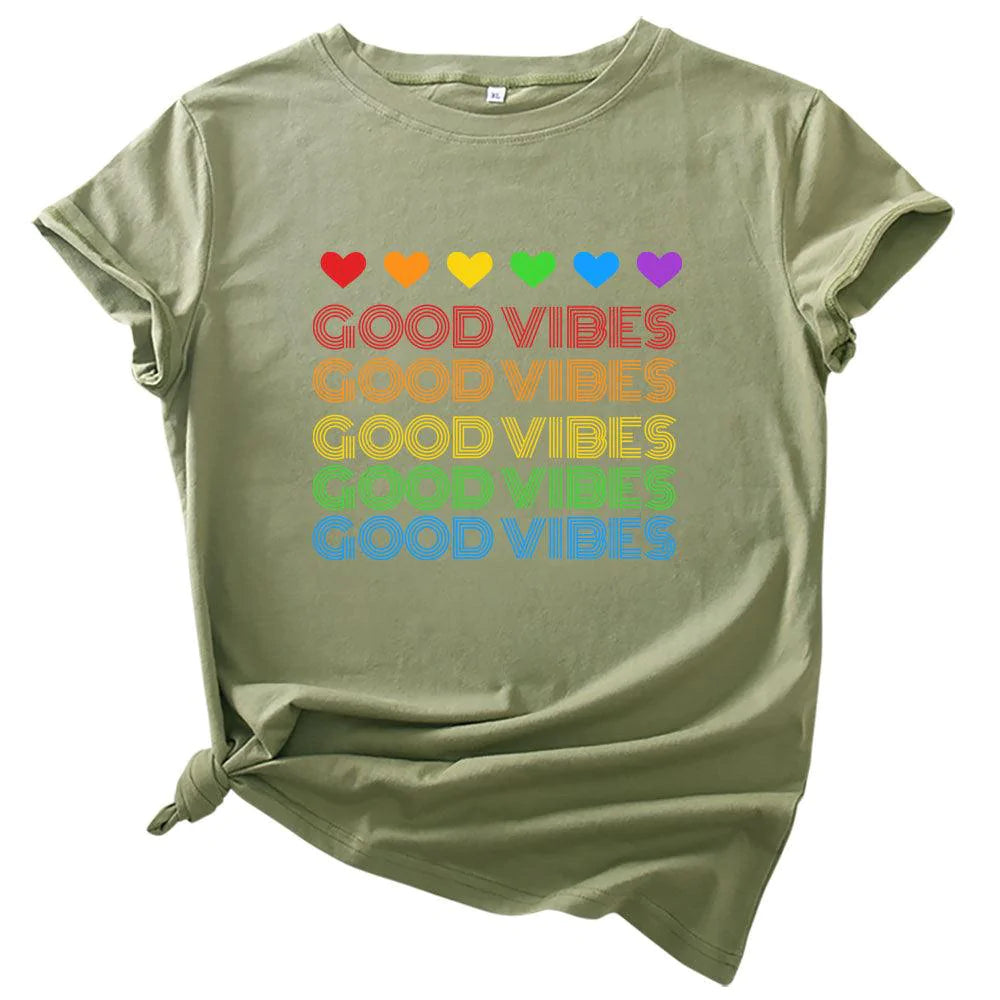 Love Short sleeved T shirt Women - melvincucci