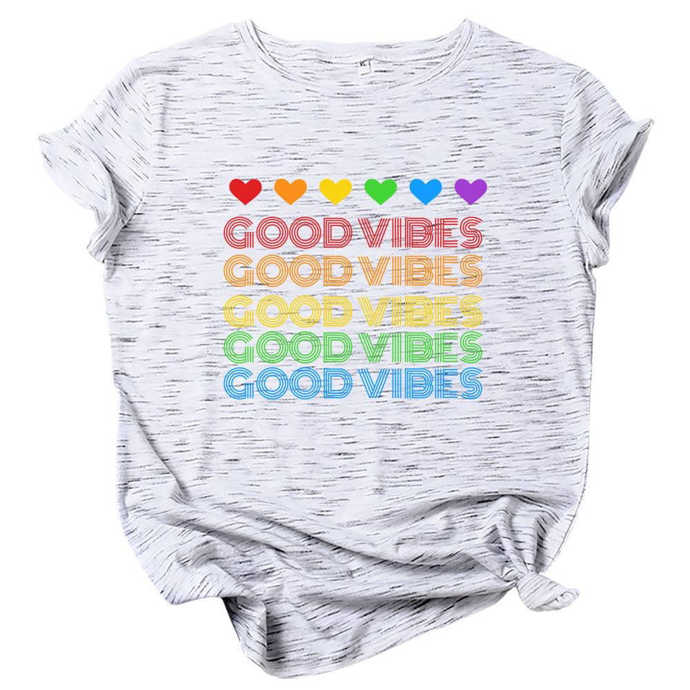 Love Short sleeved T shirt Women - melvincucci