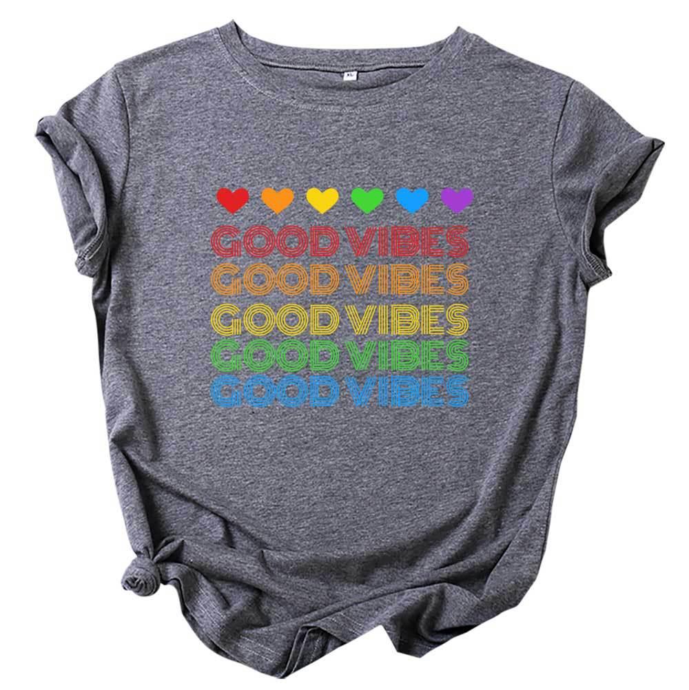 Love Short sleeved T shirt Women - melvincucci