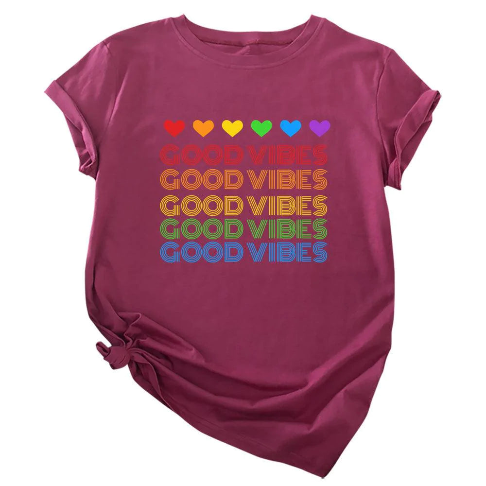 Love Short sleeved T shirt Women - melvincucci