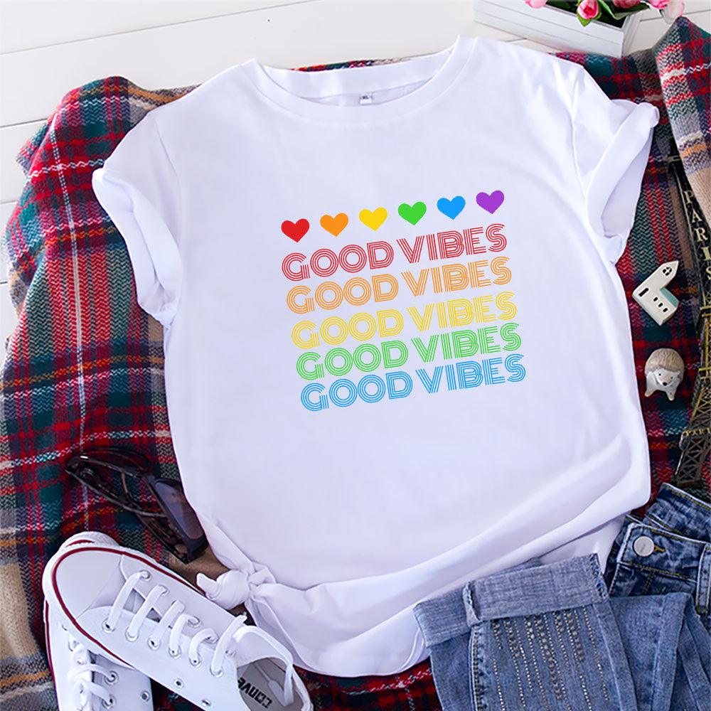 Love Short sleeved T shirt Women - melvincucci