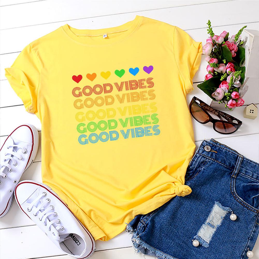 Love Short sleeved T shirt Women - melvincucci