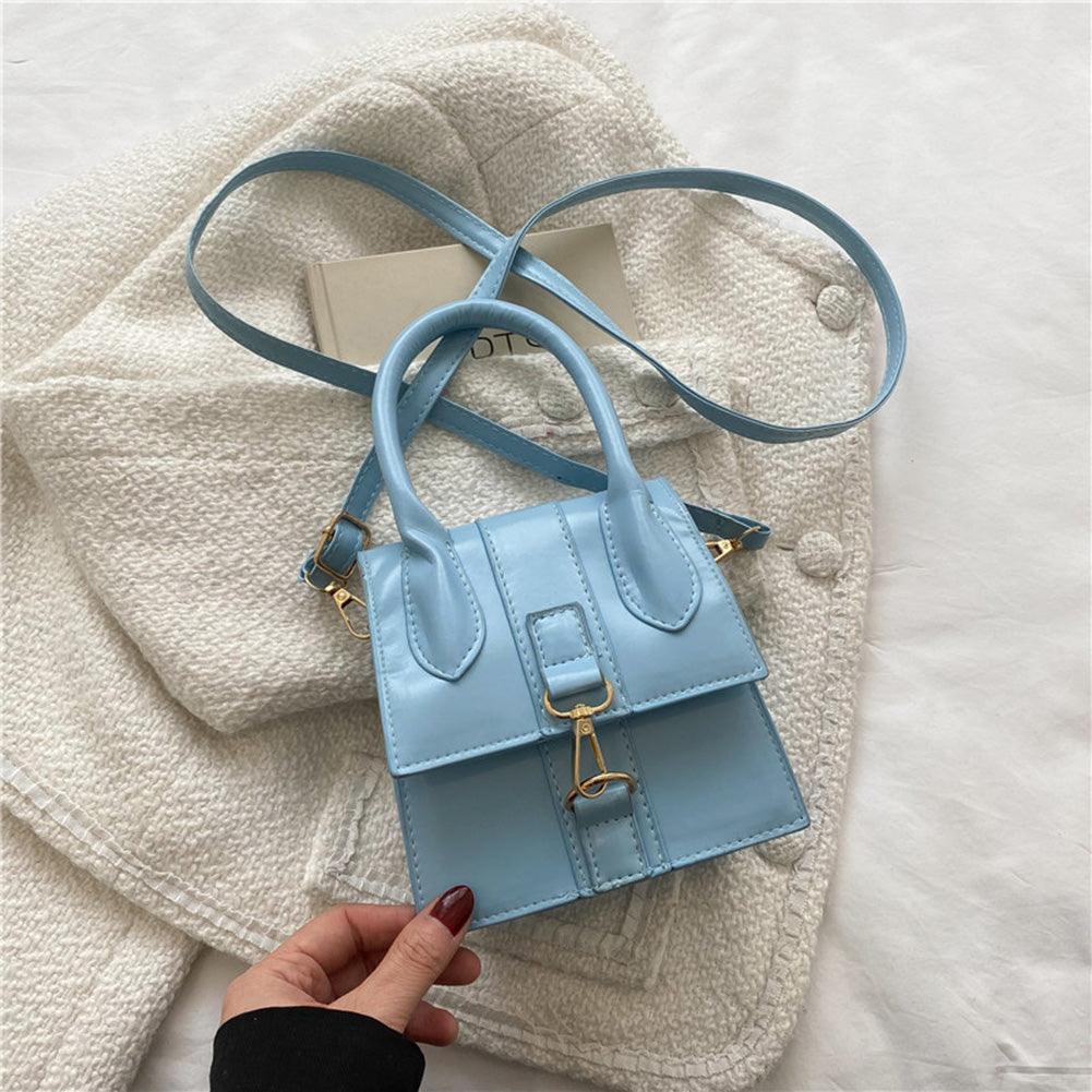 Luxury Handle Mini Bags Handbags For Women 2022 Designer Small Shoulder Bags Female Simple Texture Leisure Single Crossbody Bags - melvincucci