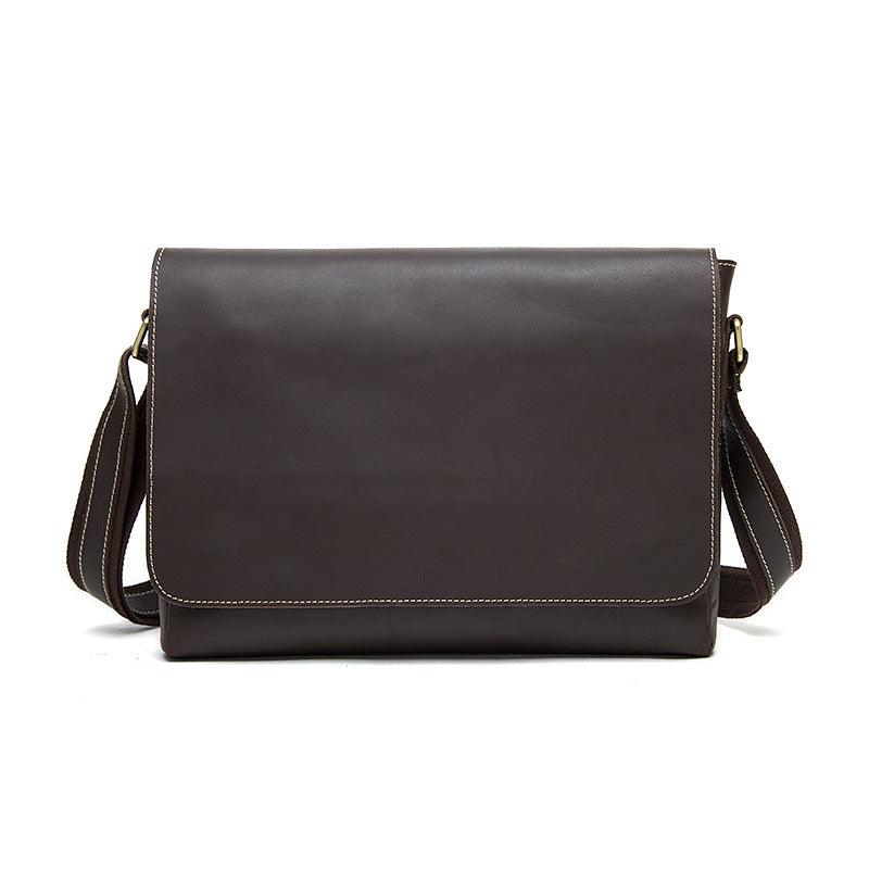 Mary round special genuine male bag men Crazy Horse Leather Shoulder Bag Messenger Bag Retro Leather Bag Factory - melvincucci