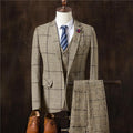 Men 3 Pieces Suit Set Men Wedding Suits Groom Tuxedos - melvincucci
