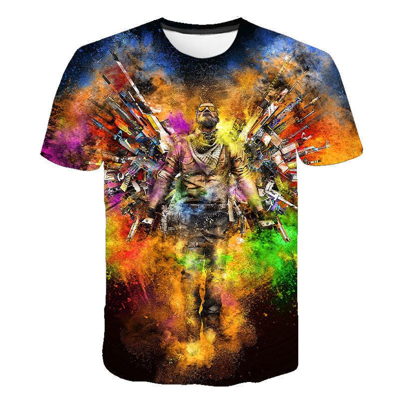 Men and women print T-shirt - melvincucci