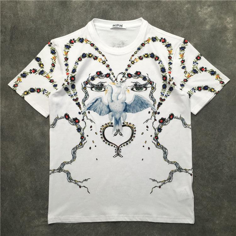 Men and women round neck T-shirt - melvincucci