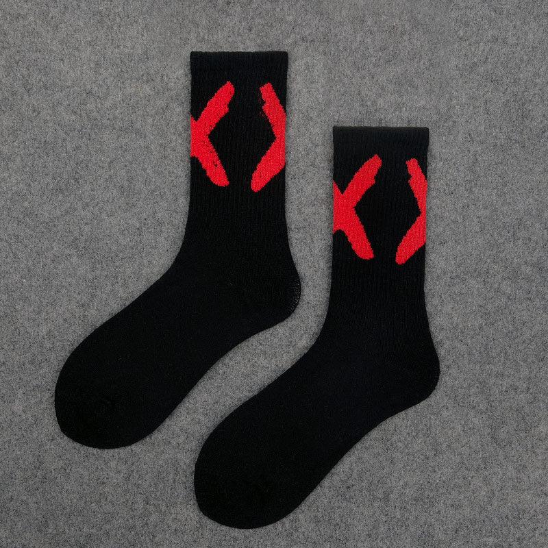 Men and women street sports socks - melvincucci
