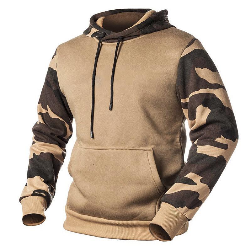 Men Autumn And Winter Leisure Camouflage Sweatshirt - melvincucci