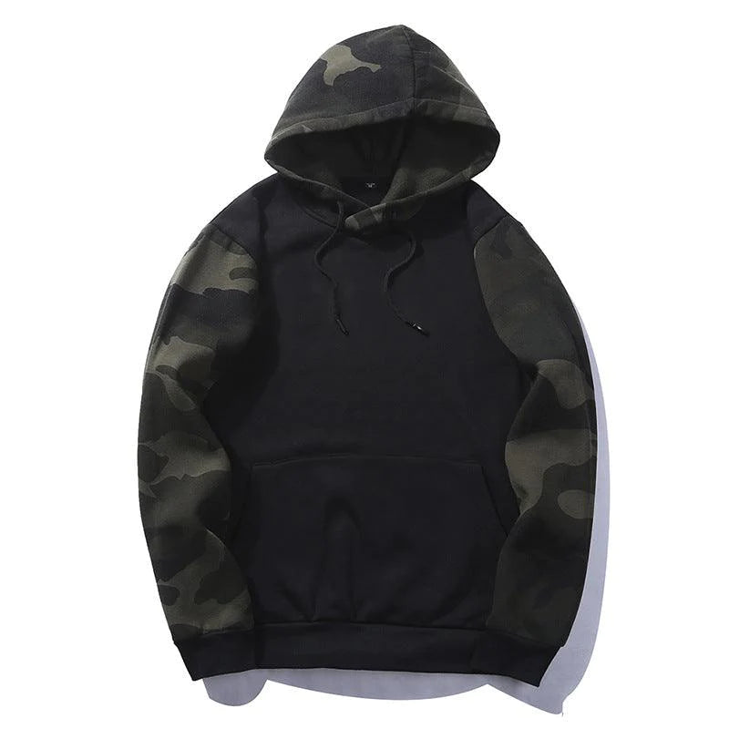 Men Autumn And Winter Leisure Camouflage Sweatshirt - melvincucci