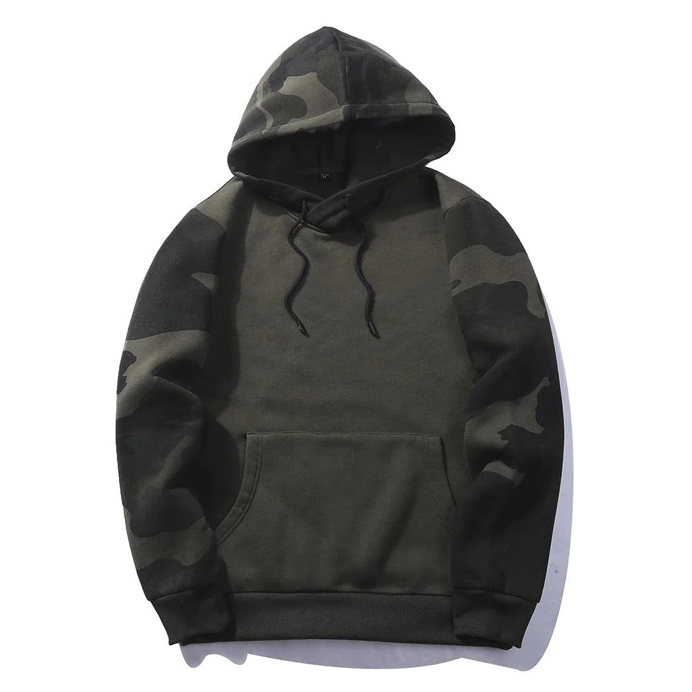 Men Autumn And Winter Leisure Camouflage Sweatshirt - melvincucci