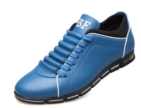 Men Casual Shoes Fashion Leather Shoes for Men Summer Men's Flat Shoes - melvincucci