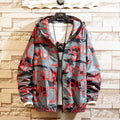 Men Casul Streetwear Hooded Printing Coats - melvincucci