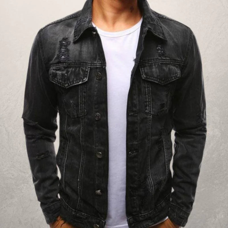 Men Clothes Winter Oversize Jeans Coat Denim Jacket Jackets - melvincucci