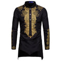Men Fashion Africa Clothing Long Pullovers African Dress Clothes Hip Hop Robe Africaine Casual World Appar - melvincucci