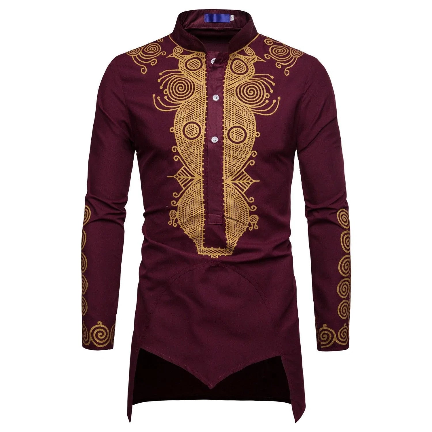 Men Fashion Africa Clothing Long Pullovers African Dress Clothes Hip Hop Robe Africaine Casual World Appar - melvincucci
