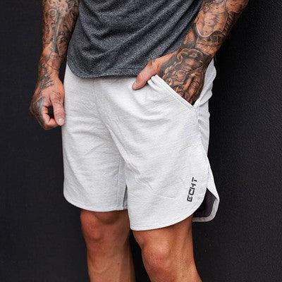 Men Fitness Gyms Loose Shorts Bodybuilding Joggers Summer Quick Dry Cool Short Pants Casual Male Beach Brand Sweatpants - melvincucci