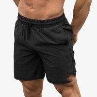 Men Fitness Gyms Loose Shorts Bodybuilding Joggers Summer Quick Dry Cool Short Pants Casual Male Beach Brand Sweatpants - melvincucci