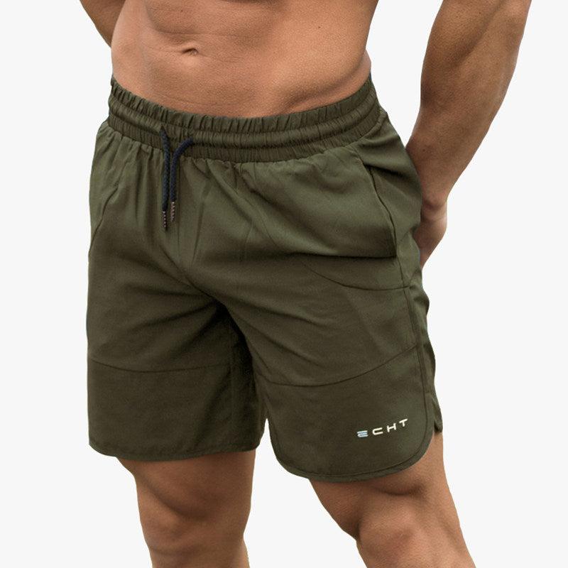 Men Fitness Gyms Loose Shorts Bodybuilding Joggers Summer Quick Dry Cool Short Pants Casual Male Beach Brand Sweatpants - melvincucci