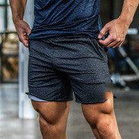 Men Fitness Gyms Loose Shorts Bodybuilding Joggers Summer Quick Dry Cool Short Pants Casual Male Beach Brand Sweatpants - melvincucci