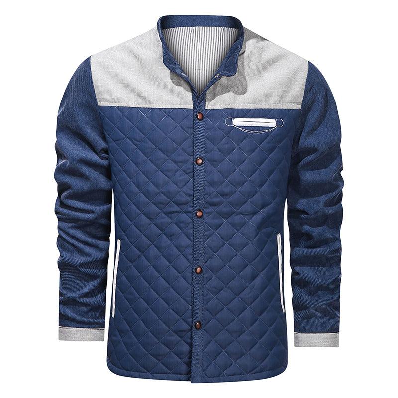 Men Jacket Uniform Slim Casual Parka Coat Men Brand Clothing Fashion Coats - melvincucci