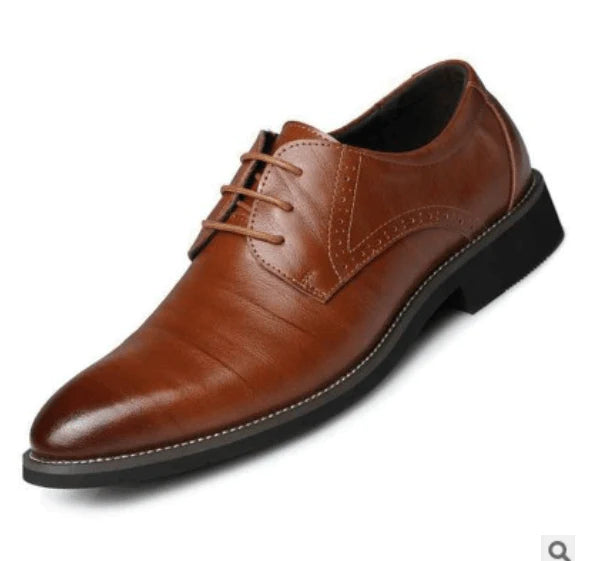 Men Leather Dress Shoes - melvincucci