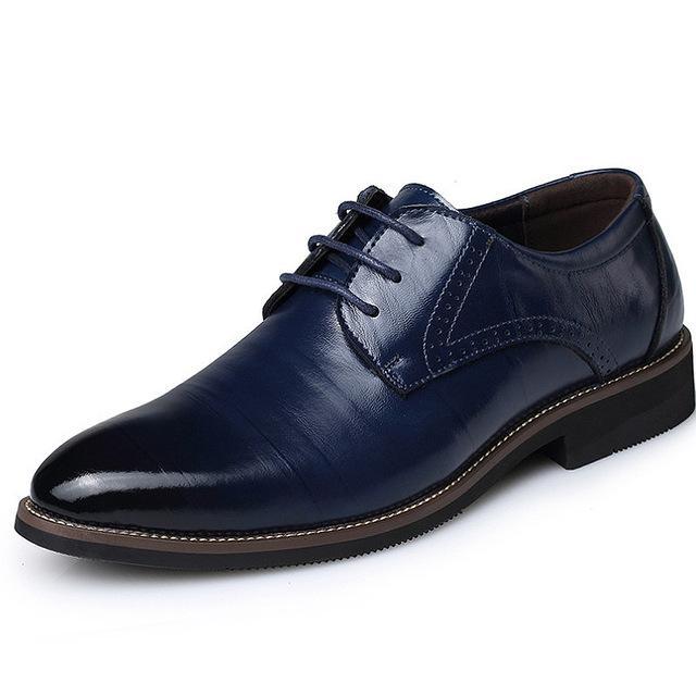 Men Leather Dress Shoes - melvincucci