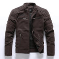 Men Leather Jacket - melvincucci