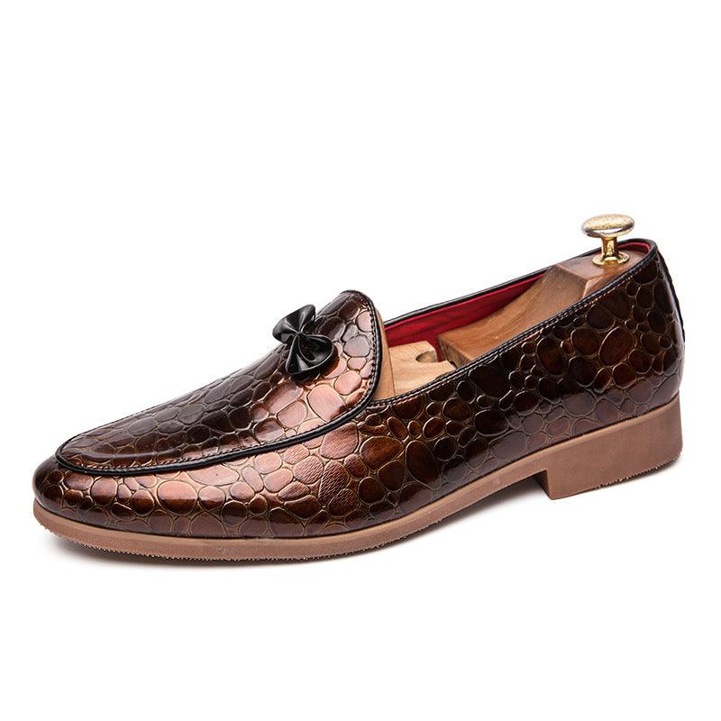 Men Leather Shoes Men Breathable Business Leisure - melvincucci