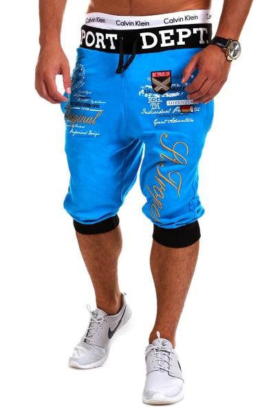 Men Letter Print Pants Hip Hop Joggers Pants - melvincucci