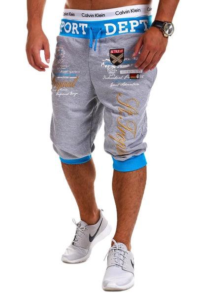 Men Letter Print Pants Hip Hop Joggers Pants - melvincucci