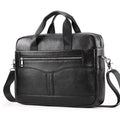 Men Official Document First Layer Leather Crossbody Bag - melvincucci