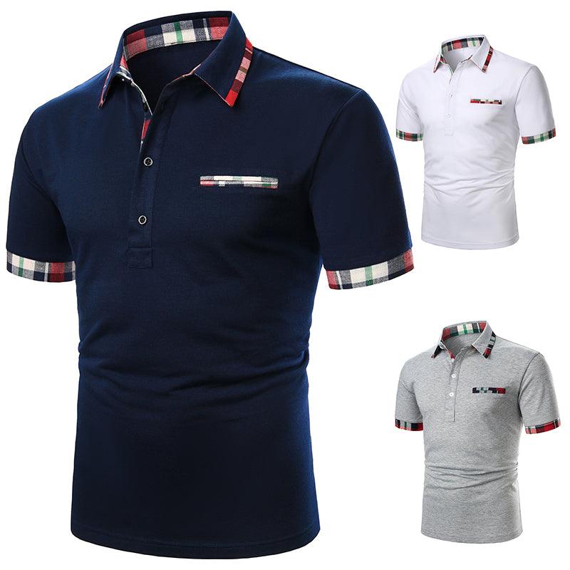 Men Polo Men Shirt Short Sleeve Polo Shirt - melvincucci