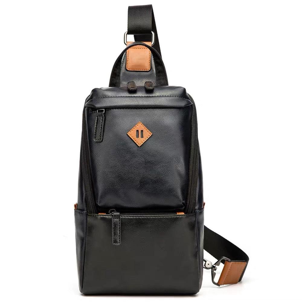 Men's Bags, Chest Bags, Men's Shoulder Bags, Messenger Leather Bags - melvincucci