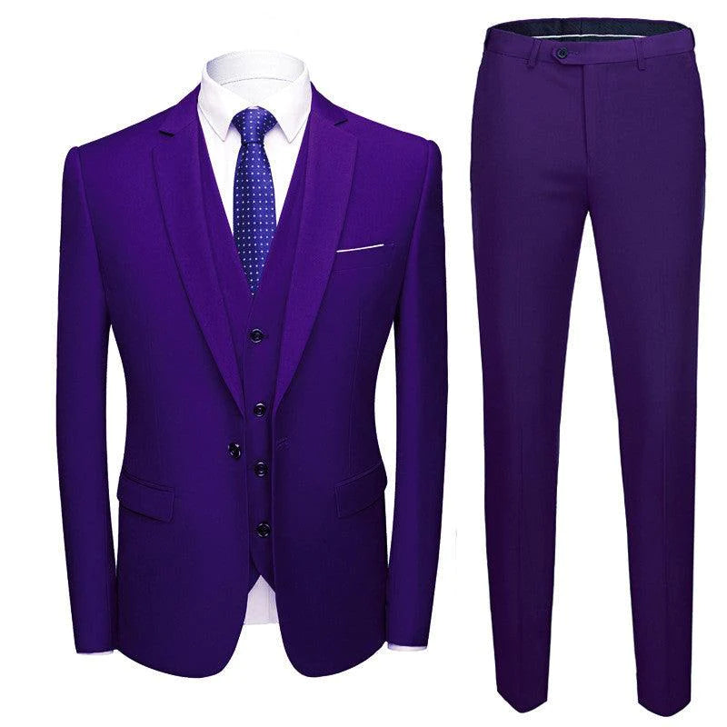 Men s Business Suits Wedding Dress Suit Set - melvincucci