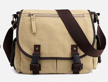 Men's Canvas Shoulder Bags Casual Men's Bags Messenger Bags Multifunctional Bags - melvincucci