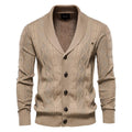 Men's Cardigan Thicken Sweater Knitwear Large Size - melvincucci