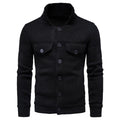 Men's Casual Knitwear Lapel Tooling Cardigan Sweater - melvincucci