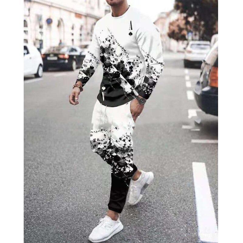 Men's Casual Suit 3d Digital Printing Pant - melvincucci