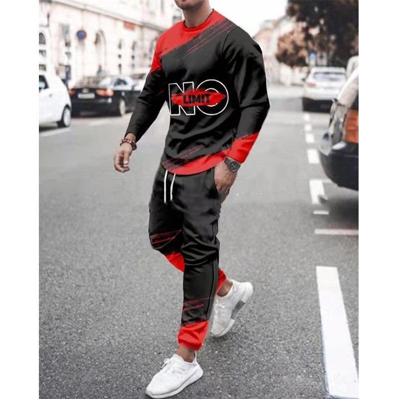 Men's Casual Suit 3d Digital Printing Pant - melvincucci