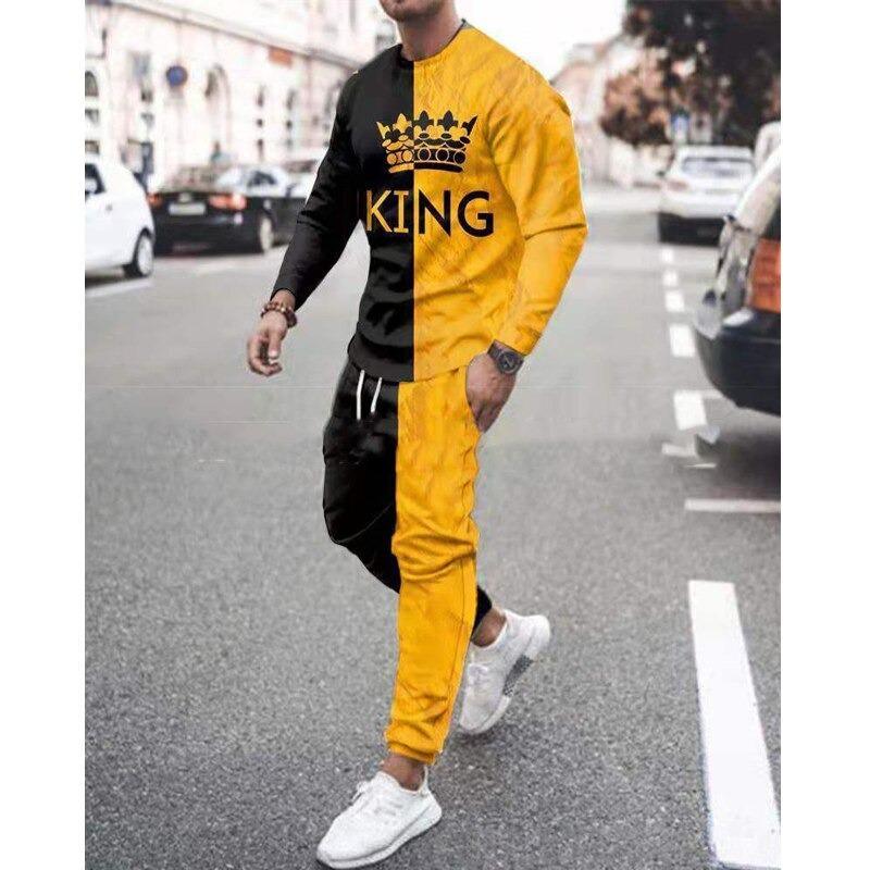 Men's Casual Suit 3d Digital Printing Pant - melvincucci