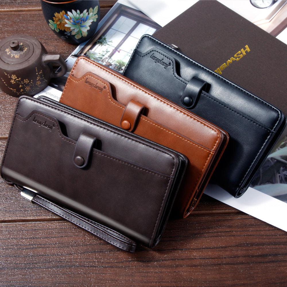 Men's Clutch Wallet Long Wallet Men - melvincucci