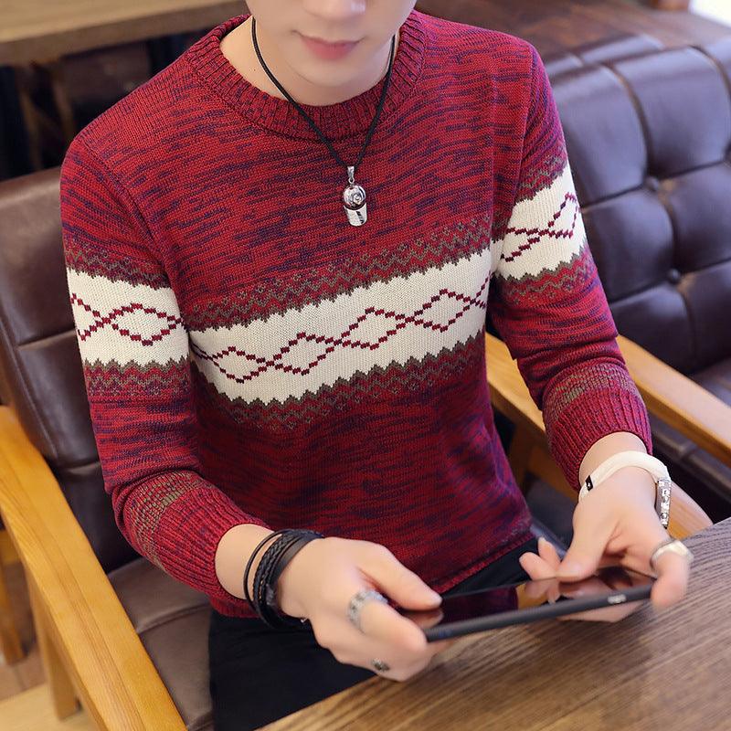 Men's crew neck sweater - melvincucci