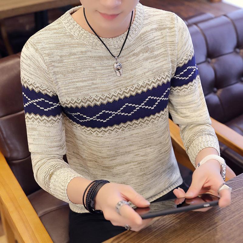 Men's crew neck sweater - melvincucci