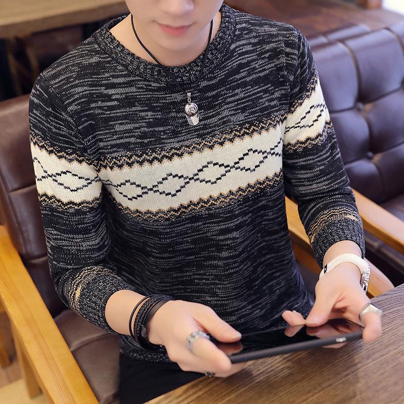 Men's crew neck sweater - melvincucci