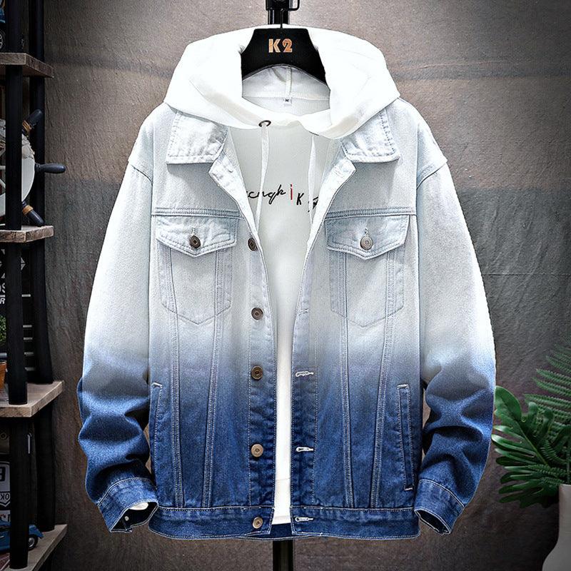 Men's Denim Jacket Loose Jacket Student Clothes Men - melvincucci