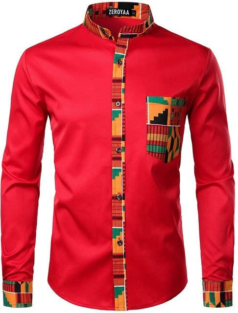 Men's Hipster African Dashiki Tribal Graphics - melvincucci