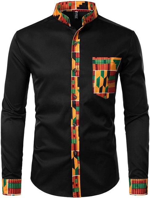 Men's Hipster African Dashiki Tribal Graphics - melvincucci